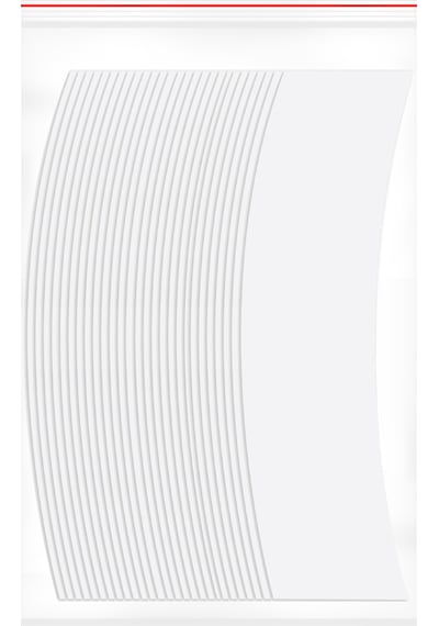 Walker Tape Lace Front Mavi Protez Saç Bandı 36 Adet "C"