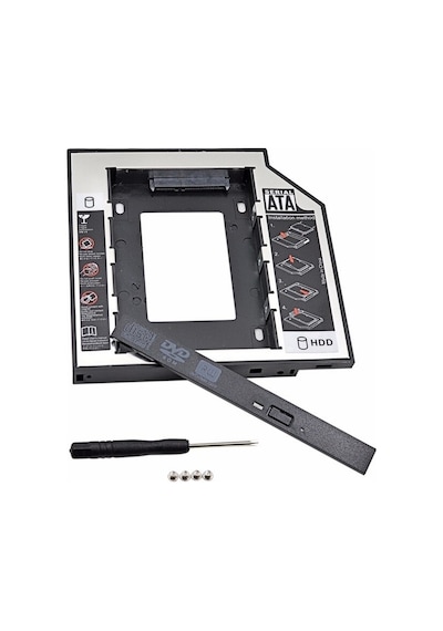 9.0 Mm Ultra Slim 4749A Dvd Caddy Hdd Ssd Disk Sata Kızak Sata La