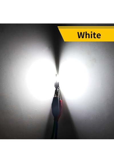 10 Dekoratif Led Ampul Beyaz 12v 4w Canbus
