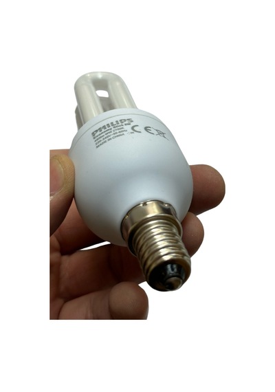 Philips 8w 42w 2700k Sarı Işık E14 Duylu İnce Duy Floresan Ampul