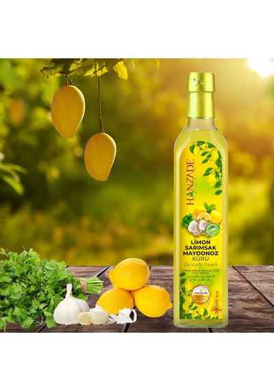 Hanzade Bitkisel Limon Sarımsak Maydanoz Kürü 3 x 500 ML