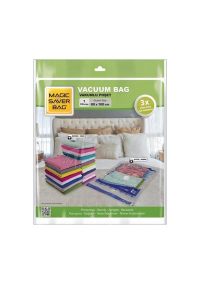 Magic Saver Bag Vakumlu Poşet Tekli Xxl