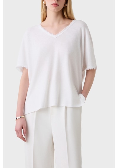 Bsb Bayan Bluz 053-210132.002 Beyaz Beyaz