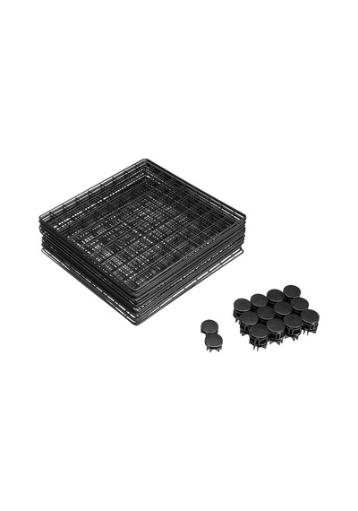 12 Bölmeli Metal Tel Oyuncak Dolabı Çok Amaçlı Düzenleyici Raf