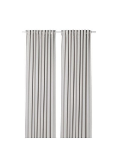 Ikea Majgull Fon Perde 145x300 Cm Açık Gri