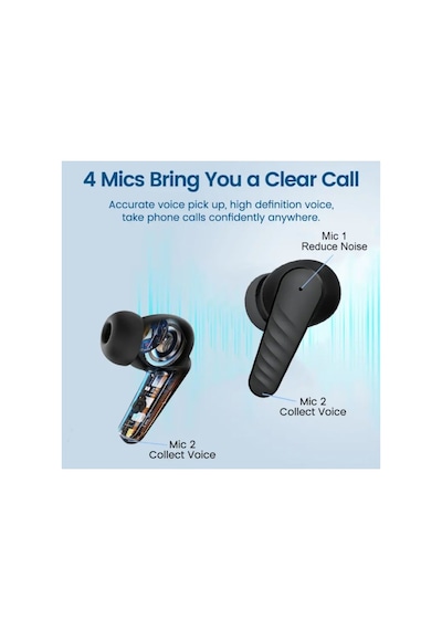 Yemleme Botu Tws Hifi Stereo Kulaklık Enc Kulakiçi Audionic Kulakiçi Tws Bluetooth 5.3 Tws Gamer Kulaklık