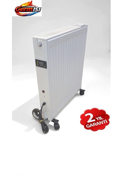 Germısı Hybrit İnverter Akıllı Elektrikli Petek Radyatör 60x60cm 750watt Tekerlikli 60cm X60cm