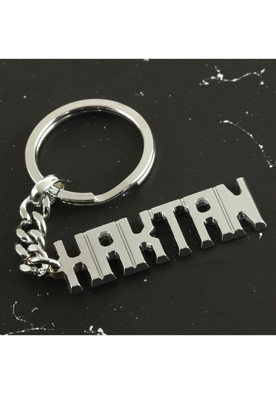 Haktan - 748 - - Nazblsmm - İsimli Anahtarlık Çok Renkli