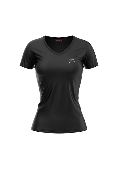 Raru Kadın %100 Pamuk T-Shirt Mulıer Siyah