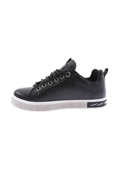 Dgn 22515-22510 Kadin Kürklü Sneakers Ayakkabi 22510-1571-R1534 Siyah