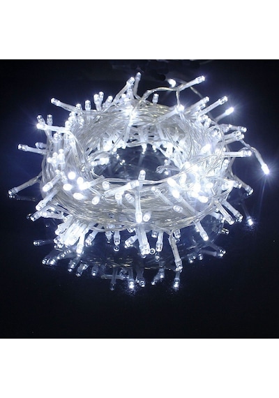 White Light Led Light 10 Metre Beyaz Led Işık Christmas Tree White Led Light 100 Led 220v Fişli Işık İp Led Işık Gün Işığı
