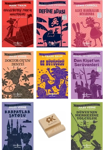 İş Çocuk Klasikleri 8-13 Yaş Defineadası Alice Doktorox Oz Donkişot Karpatlar Dünyanınmerkez 8li Set