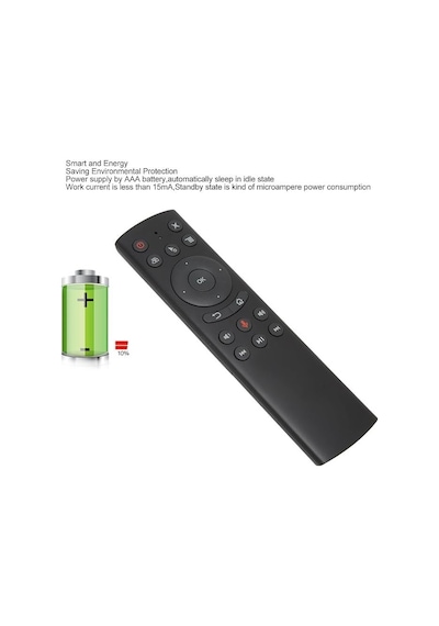 Akıllı Sesli Komut / Air Mouse Android Tv Box Uzaktan Kumanda