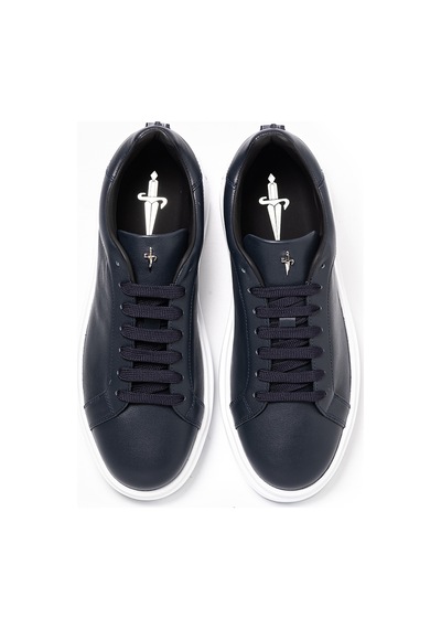 Vt004 Blue Sneaker Erkek Mu69400vt 999/004 Paciotti Calf Vitello Mavi