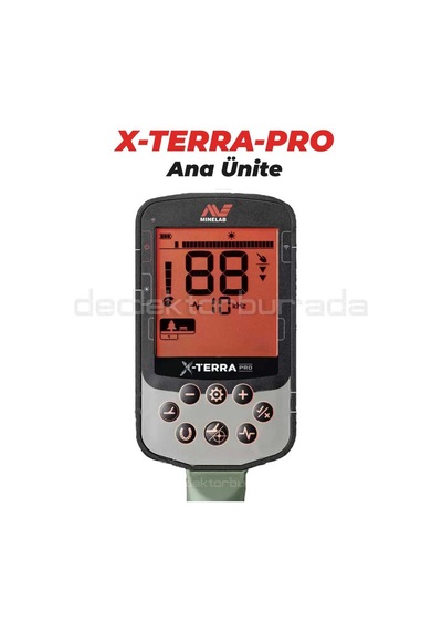 X Terra Pro Metal Dedektörü -minelab