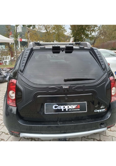 Dacia Duster Arka Cam Üstü Spoyler Mat Siyah Abs 2010-2017
