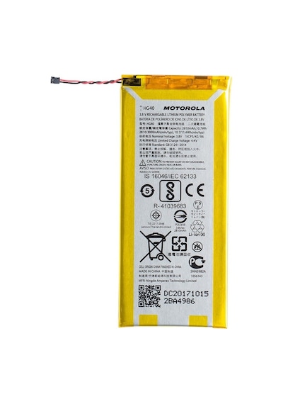 Motorola Moto G5 Plus Hg40 Batarya Pil Xt1687