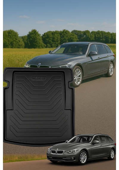 Bmw 3 Serisi F30 2011 2019 Uyumlu Bagaj Havuzu 3d Premium