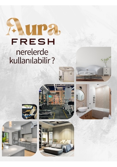 Aura Fresh Okyanus Ferahlığı Oda Kokusu Parfüm Sprey 400 ML