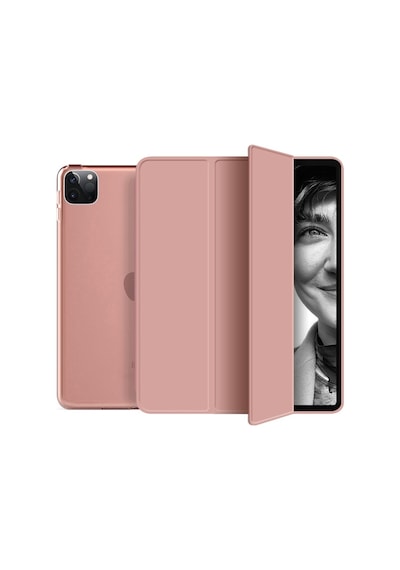 Apple Uyumlu iPad Pro 11 4./3./2./1. Nesil Kılıf PU Deri Smart Standlı Case