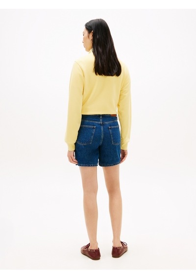 Tommy Hilfiger Dnm Emı Straıght Short Rw Kadın Mavi Şort - Ww0ww48598