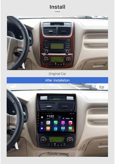 Kıa Sportage Dijital / Manuel 2007-2010 Multimedya Navigasyon Usb Kamera Carplayer 4 Ram