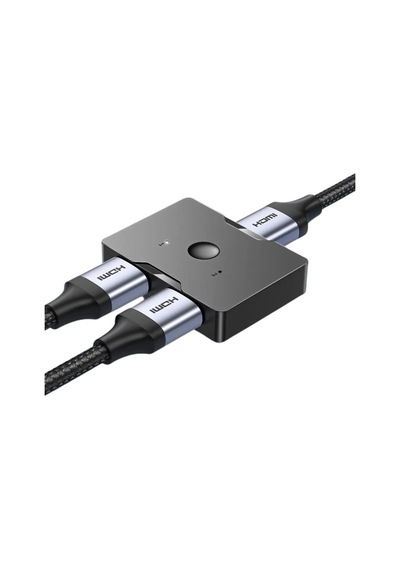 Coofbe Jasoz Hdmı Dagitici 4k 60hz Çift Yönlü Hdmı Çogalticı 2in1 Çift Yönlü Hdmı Switch Adaptör