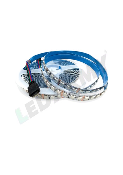 Rgb Led Şerit Bant 5 Metre 12v 5050 Smd 120 Led/m Ip20 İç Mekan Aydınlatma