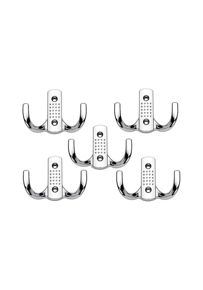Askılık - Portmanto Askısı - Duvar Askısı - Metal Askı - Kapı Askısı - Vestiyer Askısı 5 Adet Çok Renkli