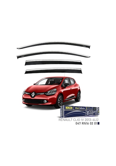 Niken Kromlu Cam Rüzgarliği Renault Clio Iv 2013-4lü - Nkn 047 Rn16 02 01