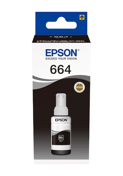 Epson yazıcı 664 T6641 Siyah Mürekkep