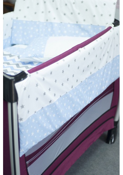 Zig Zag Oyun Parkı Bebek Uyku Seti 6'lı Set