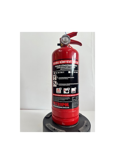 Zirve Yangın 2 Kg Kkt Yangın Söndürme Tüpü Tüvtürk Araç Muayene Mevzuatına Uygun - 650014122