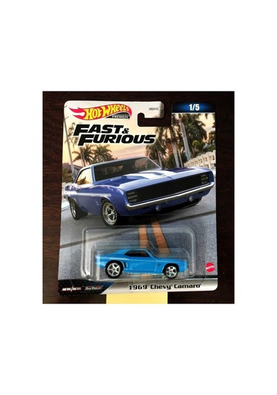 Fast And Furıous 1969 Chevy Camaro Hkd24-la10