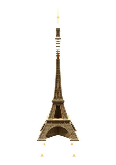 Cartonic 3d Puzzle - Eıffel Tower