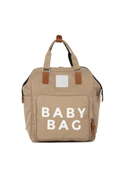 Bagmori Baby Bag Baskılı Cepli Anne Bebek Bakım Sırt  Çantası