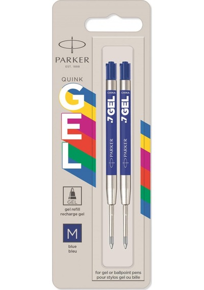 Parker Ekonomik Tükenmez Refill 2 Li Bls M Uç Mavi Çok Renkli