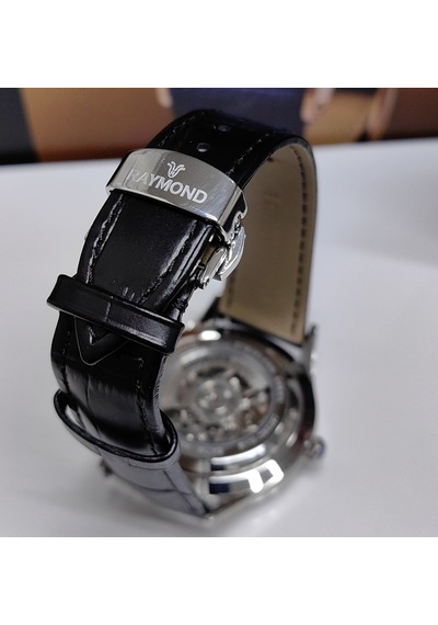 Raymond Premium Seri Otomatik Erkek Kol Saati Gümüş