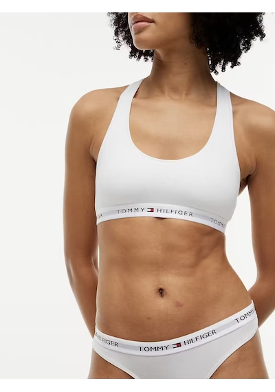 Tommy Hilfiger Kadın Astarsız Bralette- Uw0uw03820ycd BEYAZ