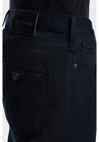 Emporio Armani Erkek Kot Pantolon Em000121 Af22611 Ub118 Lacivert Lacivert