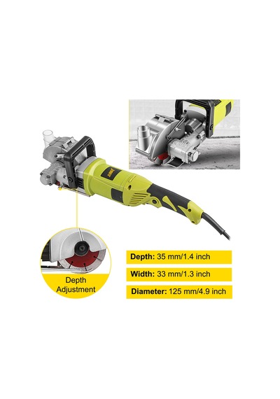 Stilmax STM35PRO Titanyum-X Seri Oluk Duvar Kanal Açma Makinesi