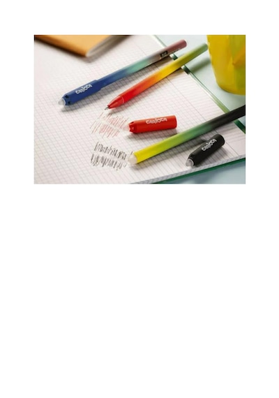 Carioca Tükenmez Kalem 07 Oops Easy Silinebilir 3 Lü Set - Mavi Siyah Kırmızı Mavi - Siyah - Kırmızı