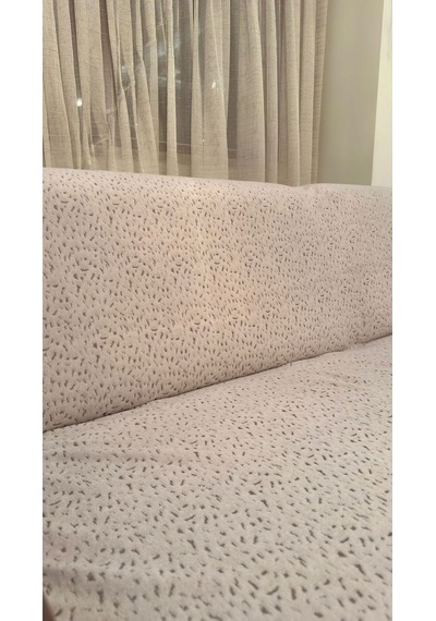 Çita Koltuk Örtüsü Lüks Keçeli Alt Kumaş Kaymaz Koltuk Örtüsü 175x220 Oturma Yeri Ve Sırtını Kapatır Taş