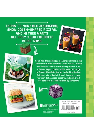 The Unofficial Minecraft Cookbook: 30 Recipes Inspired By Your Favorite Video Game