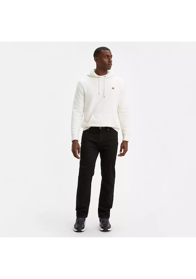 Levi's Erkek 514 Straight Fit Siyah Kot Pantolon - A4906-0015