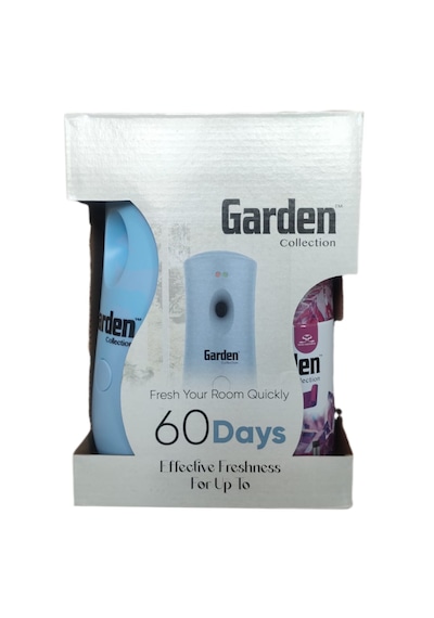 Garden Oda Kokusu Otomatik Makine + Oda Sprey Menekşe Tropik Çiçek Bahar Esintisi 260 Ml X 3 Adet Menekşe
