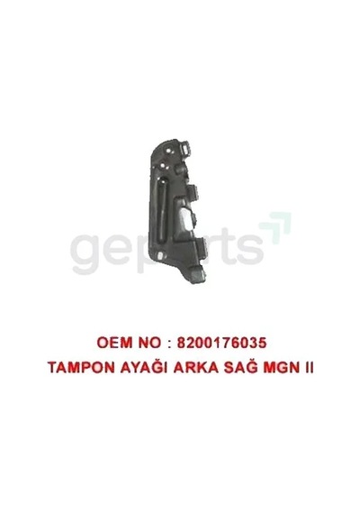 Arka Tampon Tutturucu Sağ Megane 2