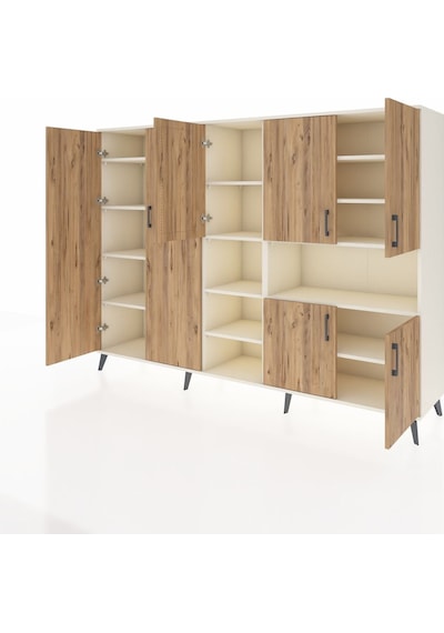 Hyperion Dolap 13 Raflı 7 Kapaklı 220x44x163 Aytaşı-çam/aytaşı Atlas Çam/aytası - Aytası Hyperion Dolap 13 Raflı 7 Kapaklı 220x44x163 Aytaşı-çam/aytaşı Atlas Çam/aytası - Aytası