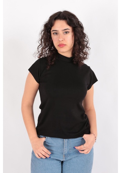 Busem S0016848 Kadın Bluz Siyah