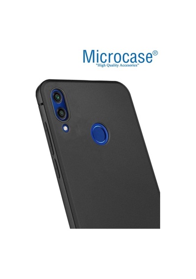 Microcase Huawei Honor 8C Elektrocase Serisi Silikon Kilif -Siyah 389412608